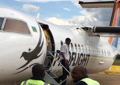 海運拼箱價格-Proflight航空一客機遭強冰雹襲擊 機身嚴重損壞