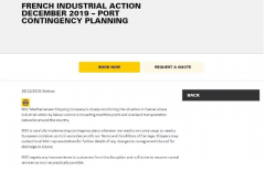 海關編碼查詢-法國罷工愈演愈烈，船公司調整掛靠港；停接所有TO DOOR條款貨物